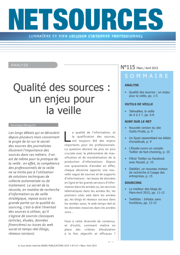 Netsources no 115