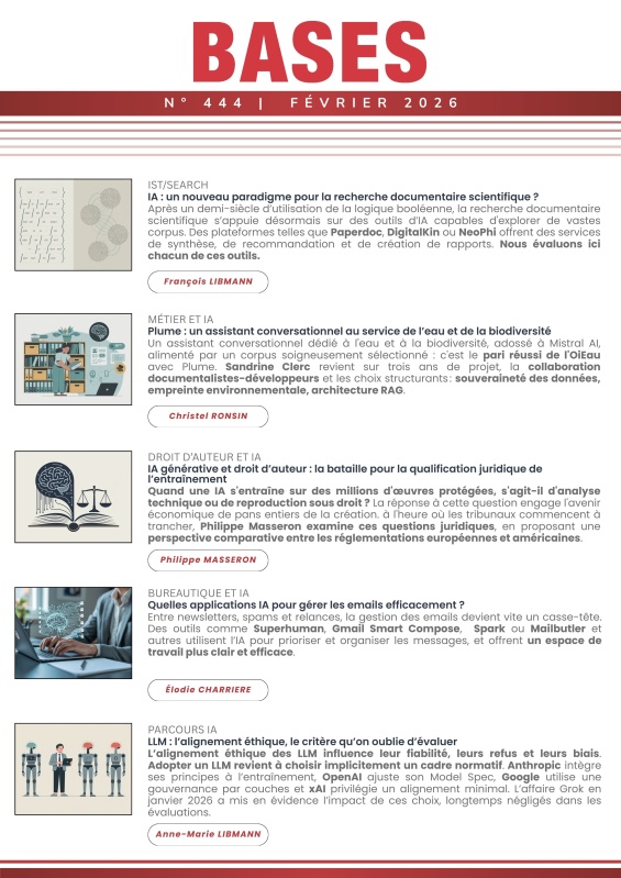 Bases no 444 Février 2026